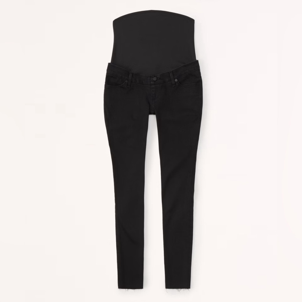 Maternity Abercrombie & Fitch Black Skinny Jeans